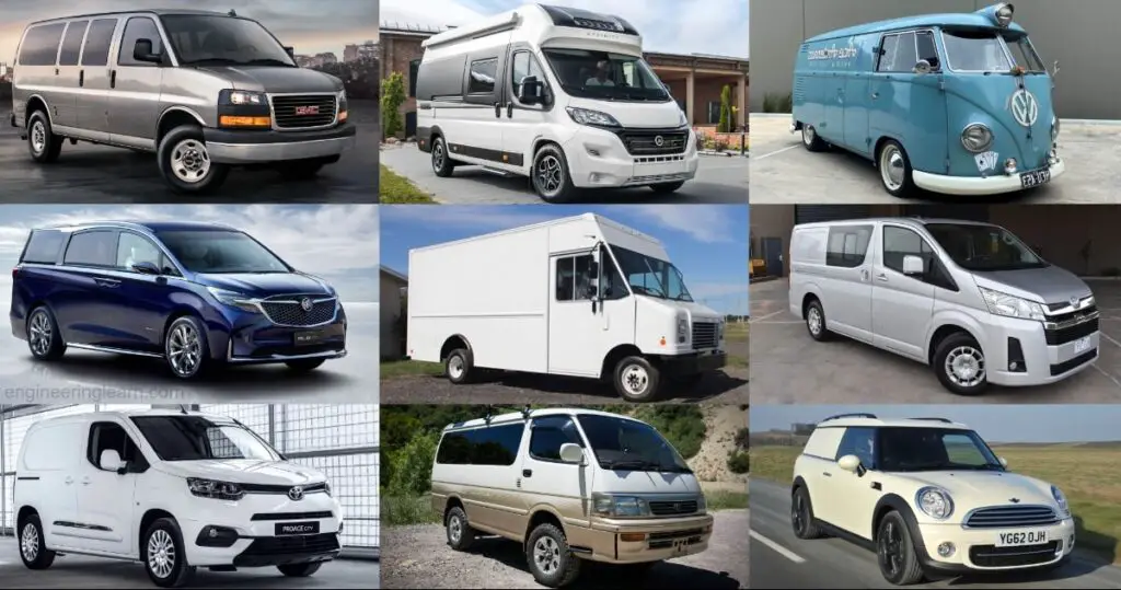 10 Different Types of Vans