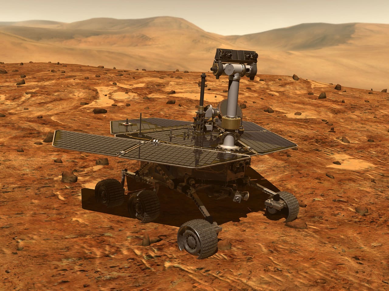 Where Did the Spirit Rover Land on Mars?
