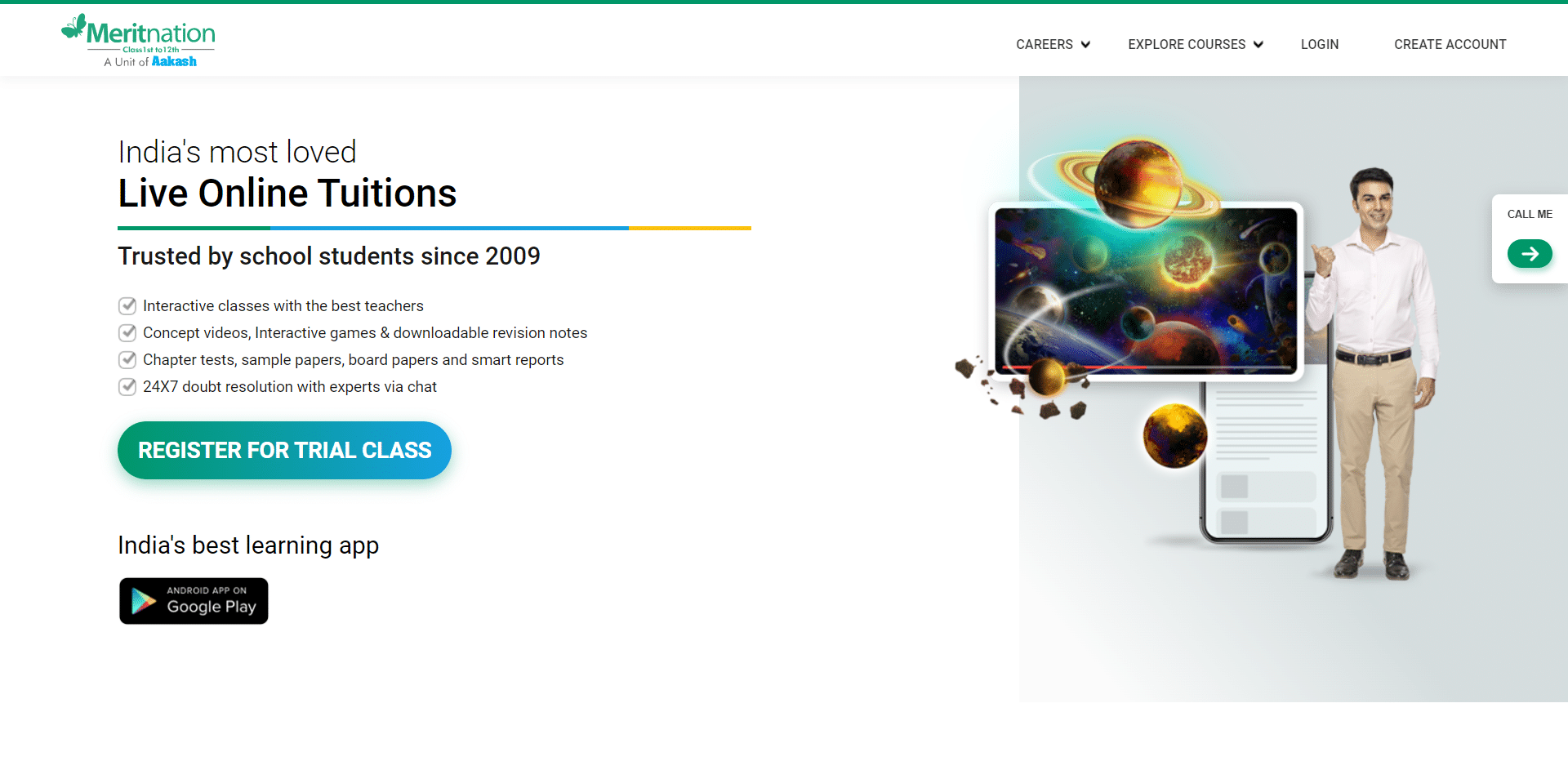 Meritnation - Edtech Companies in India