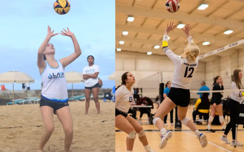 Differences Between Indoor and Beach Volleyball