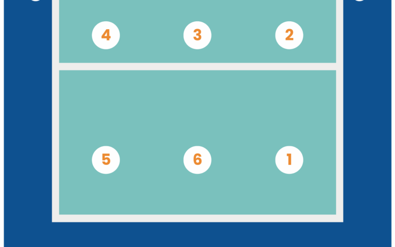 Different Positions in Volleyball