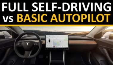 Autopilot vs Full Self Driving