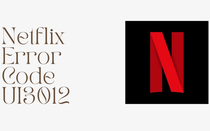 Netflix Error Code UI3012