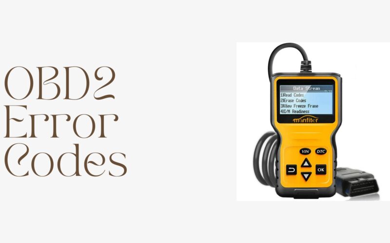 OBD2 Error Codes