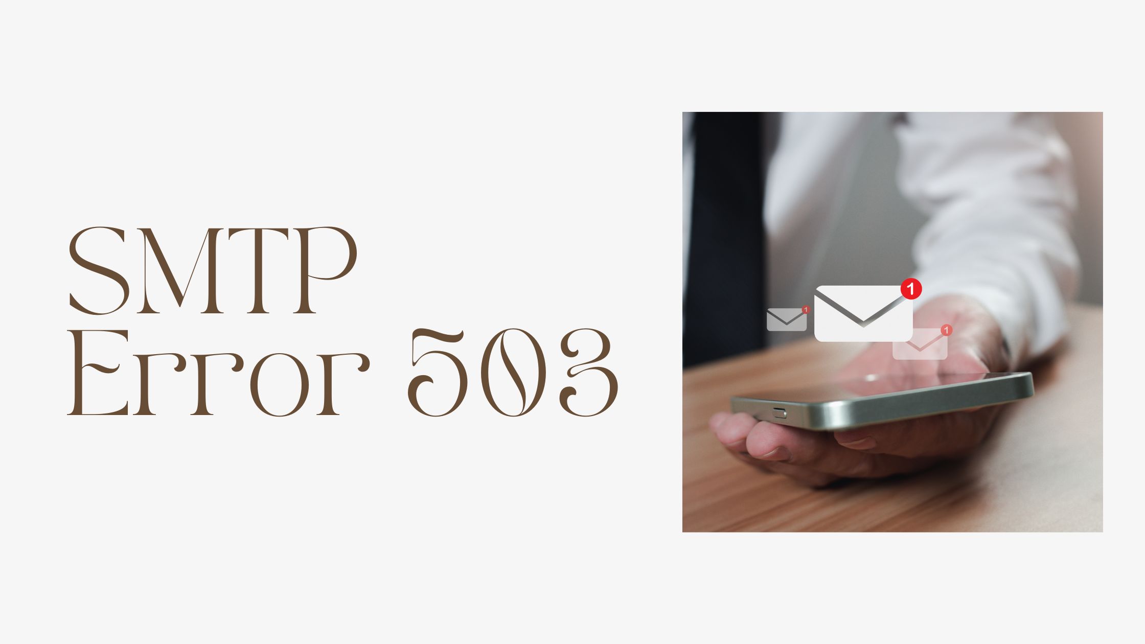 SMTP Error 503