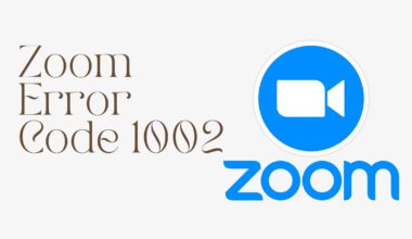 Zoom Error Code 1002